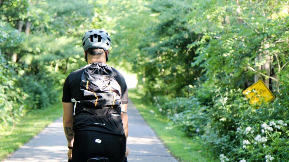 White Pine Trail biking