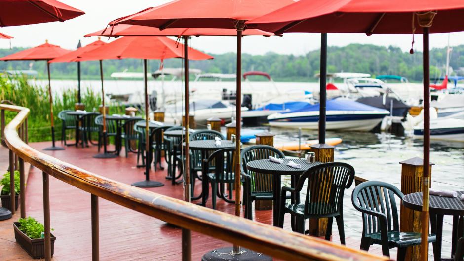 Make sure to sit on Rose’s waterfront patio, enjoy their complementary caramel corn, and admire the menus for a local history lesson!