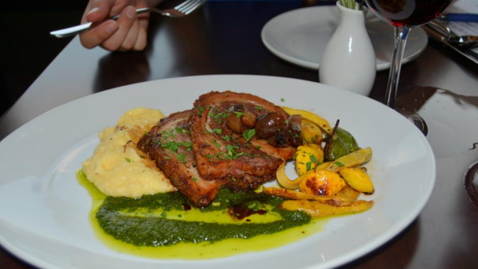 Porchetta at Osteria Rossa