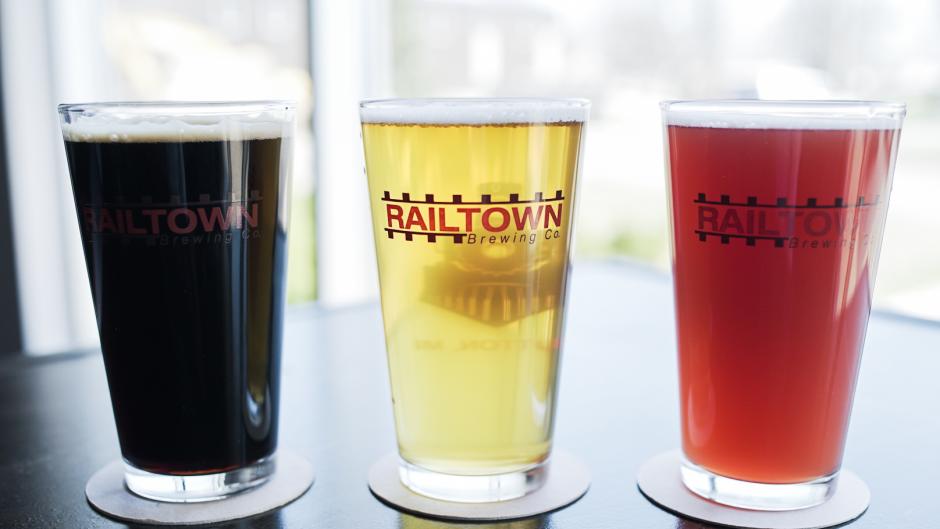 Railtown Brewing Co. is located just outside of Grand Rapids, in Dutton, Michigan.
