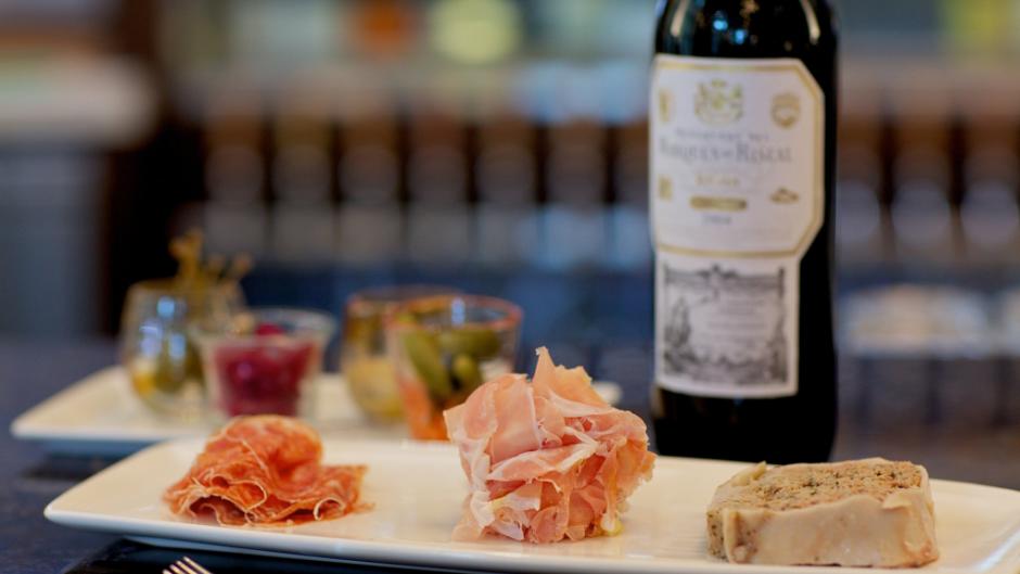 Pair your RWGR meal with one of more than 100 wines on Reserve's expansive wine menu.