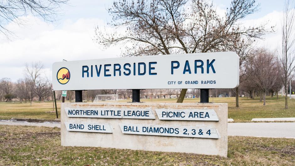 Riverside Park is one of Grand Rapids' largest parks.