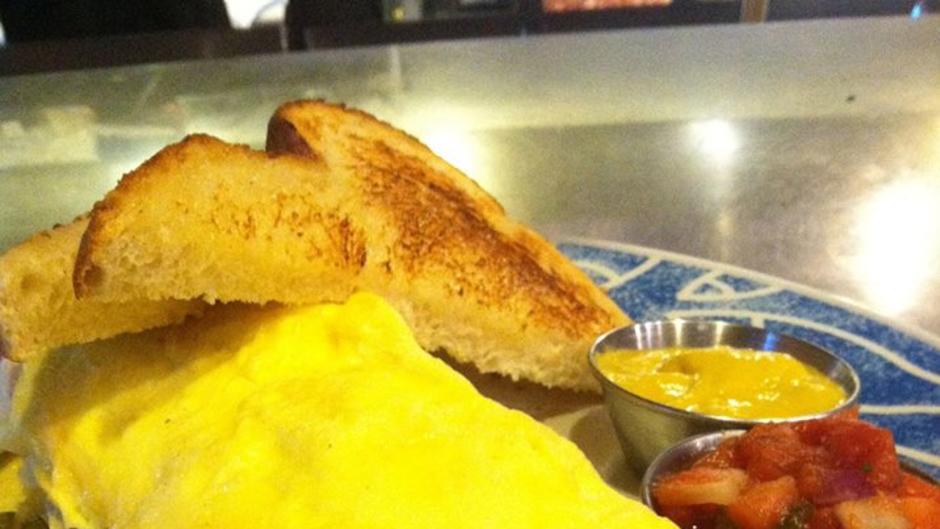 San Chez Bistro breakfast
