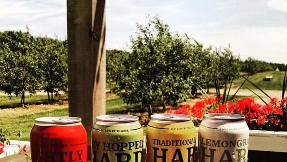 Sietsema Orchards cider cans