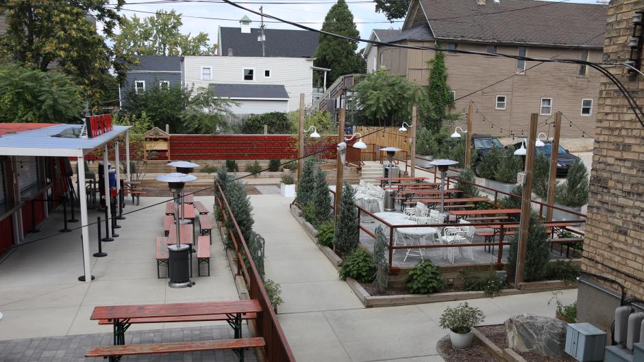 The Sovengard Outdoor Patio Space