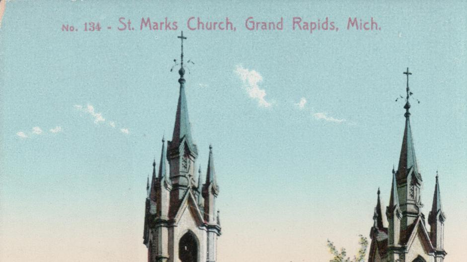 This grand church was built prior to the Civil War.