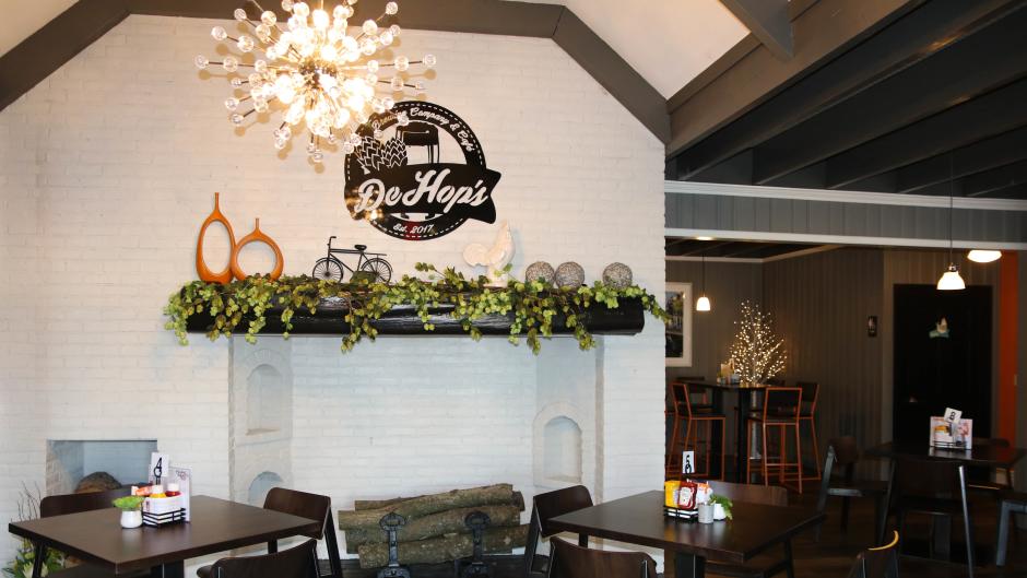 DeHops Brewing Company & Café's relaxed environment makes for an enjoyable time out with friends or family.