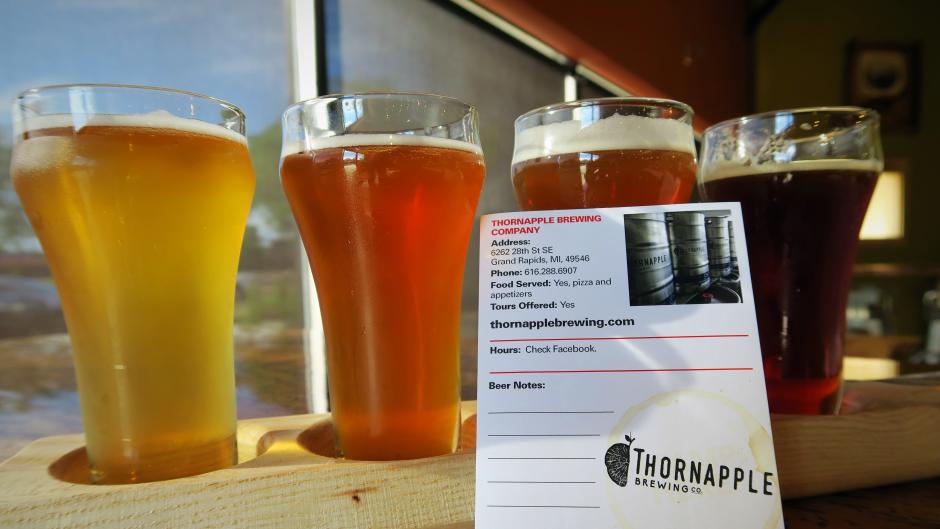 Thornapple Brewing is in the Brewsader app or can be added as a custom page to the paper passort.