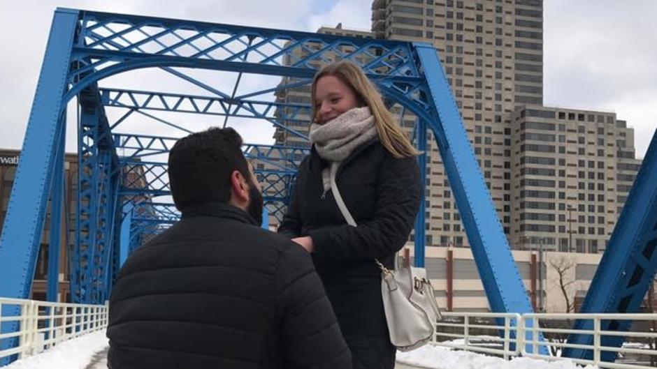 Copy of Engagement on Blue Bridge
