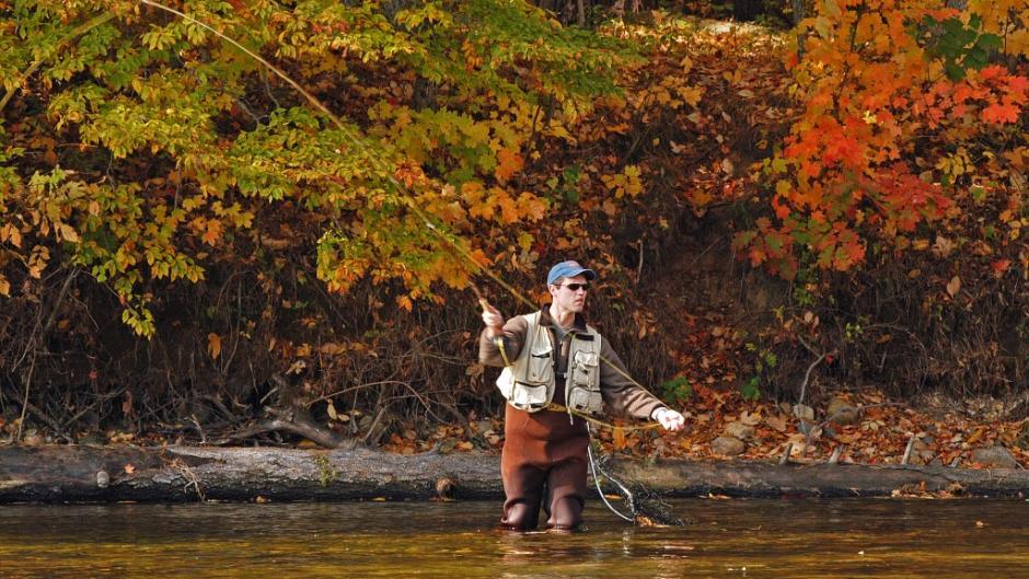 West Michigan rivers offer plenty of opportunity to see fall color.