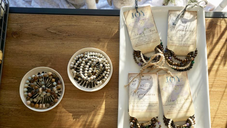 Jewelry for sale at Wax Poetic in Grand Rapids