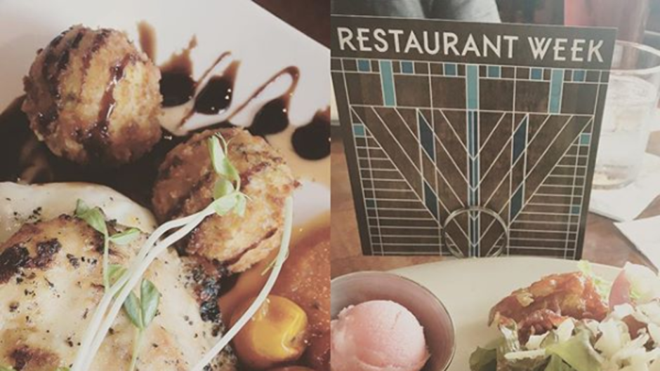 Blue Water kept their menu fresh with local ingredients