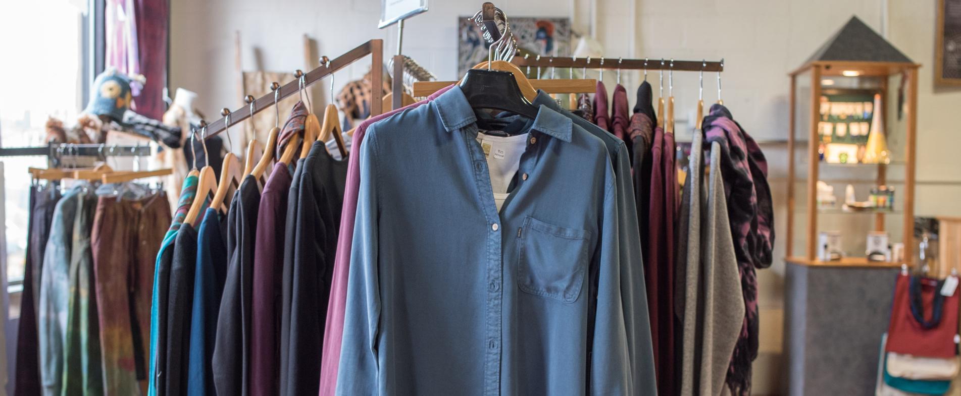 Clothing Matters offers sustainable clothing options online.