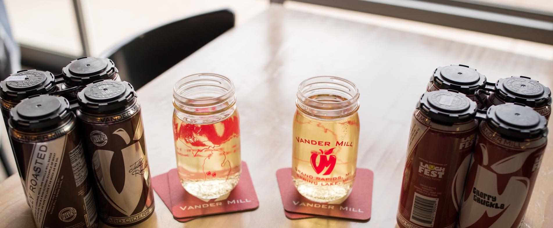 Check out Vander Mill's extensive lineup of award-winning cider.