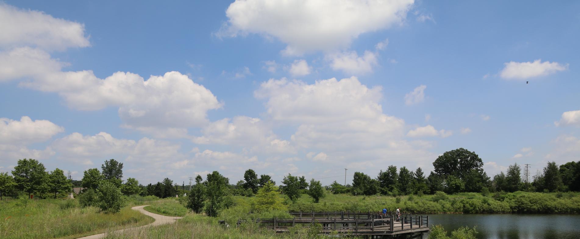 Millennium Park runs through Grand Rapids and the nearby communities of Walker, Grandville, and Wyoming.