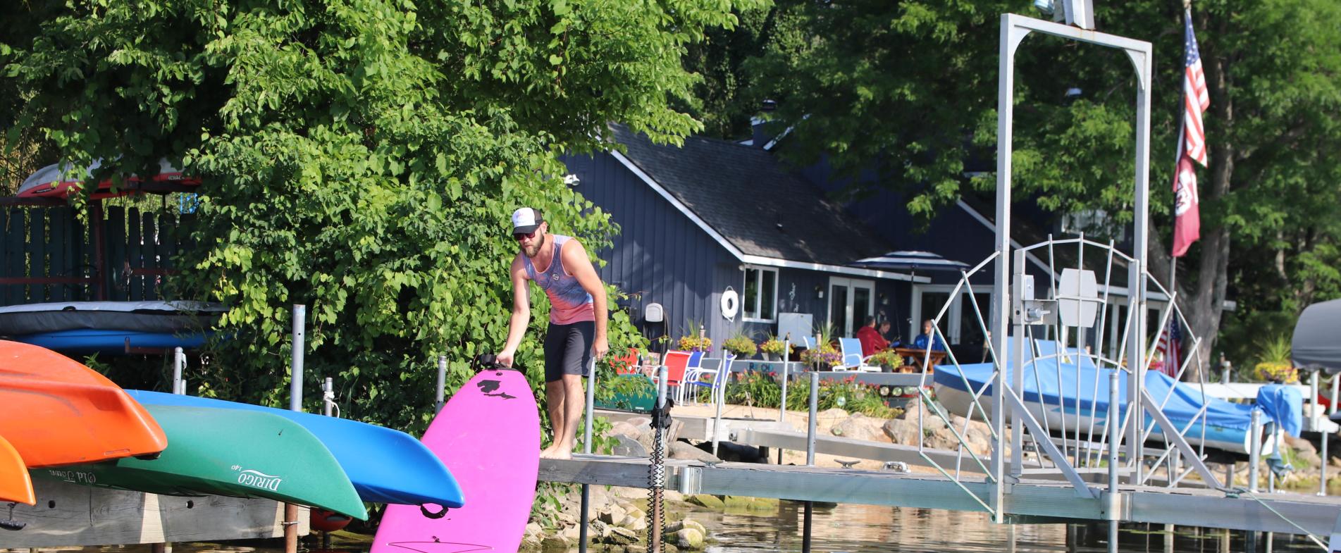 For optimum safety and to stay updated on current regulations, reach out to a paddle board rental company, such as Board Meetings.