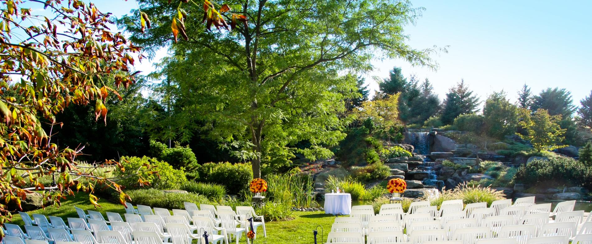 Frederik Meijer Gardens & Sculpture Park offers a variety of venues for weddings of all sizes.