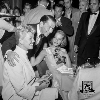 Frank Sinatra with Lauren Bacall