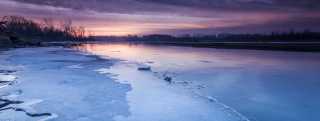Flint Hills Lake Ice