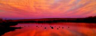Sunrise at Horsethief Reservoir