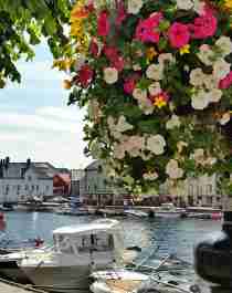 The Pollen harbour in Arendal, Southern Norway.