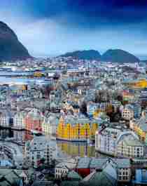 View of Ålesund from Aksla