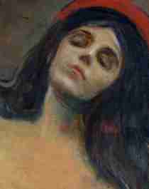Edvard Munchs verdensberømte maleri "Madonna"
