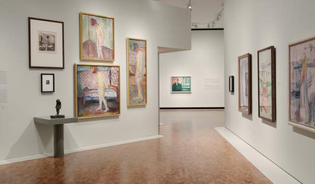 Exhibition at the new MUNCH