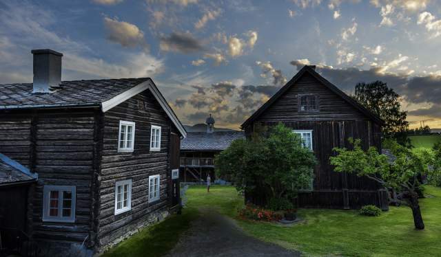 Sygard Grytting farm near Lillehammer, Eastern Norway