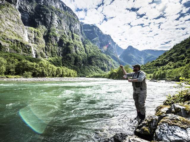 Freshwater fishing in Norway  Fresh air, clear water, and lots of