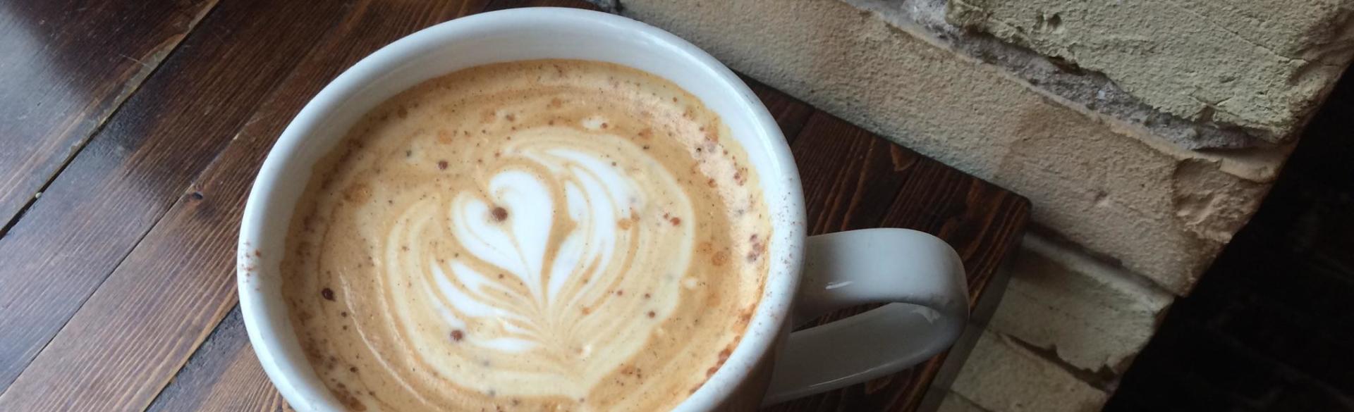 The Lantern Coffee Bar and Lounge's coffee creations are works of art.
