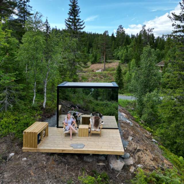 Maurtoppen trehytte Maurtoppen trehytte