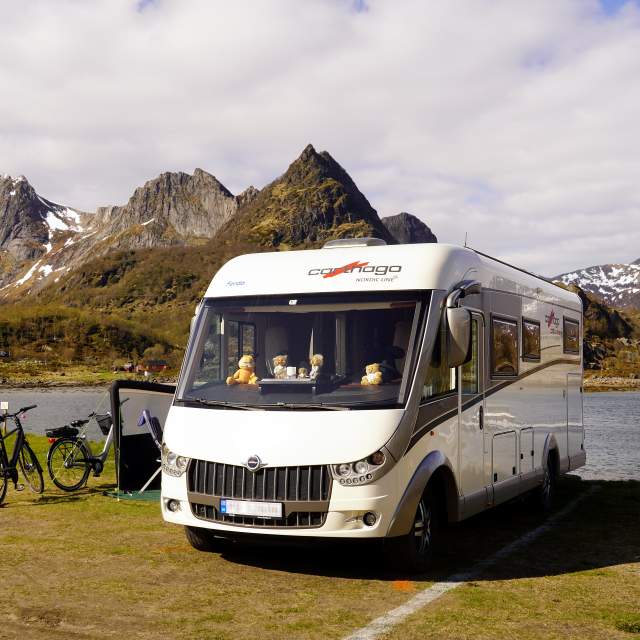 Top 10 camping sites for caravans and motorhomes in Norway