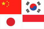 Flags - Asia