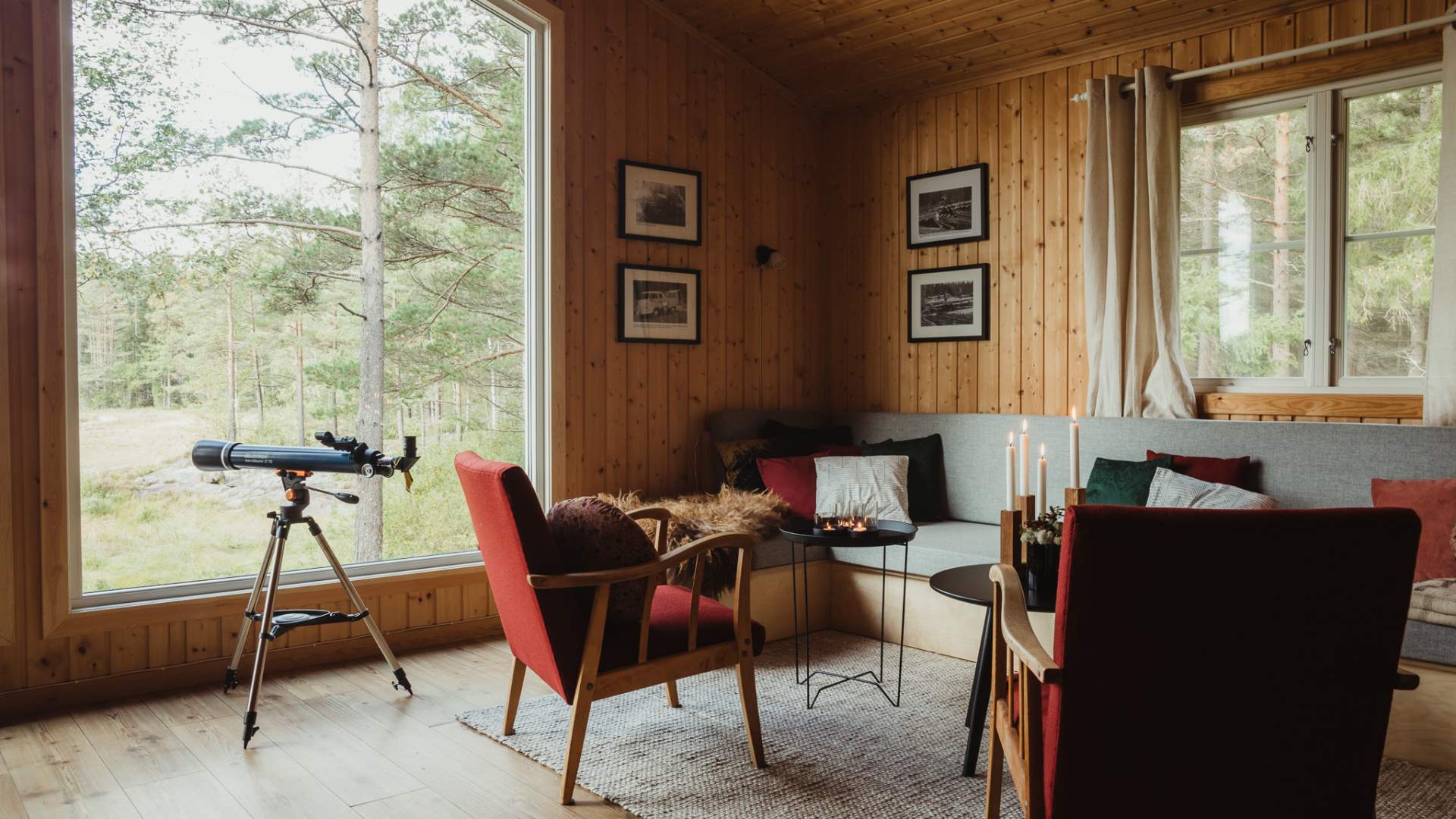 The Forest Cabins at Hafsrød