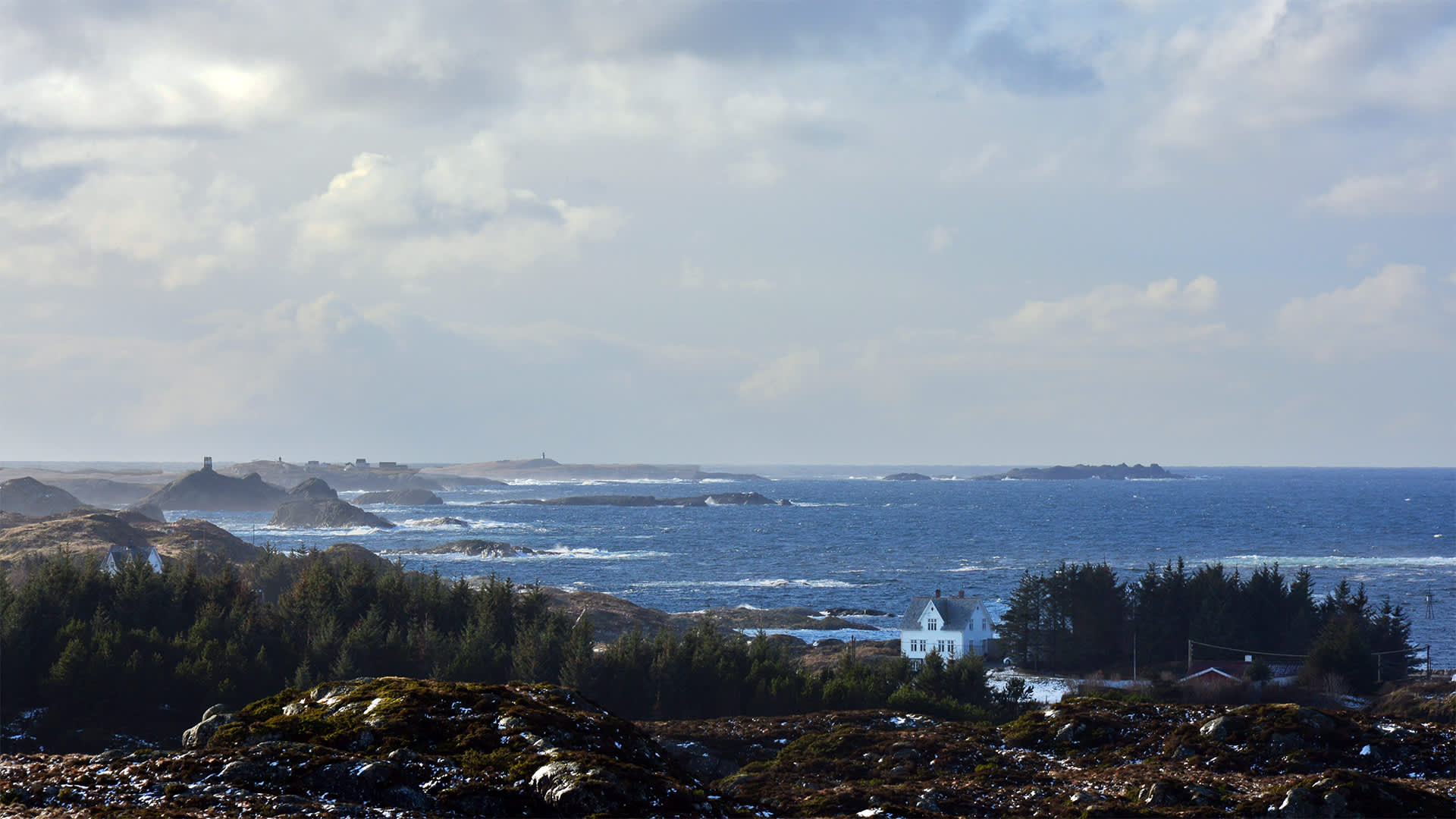 Brandung an Norwegens Küste