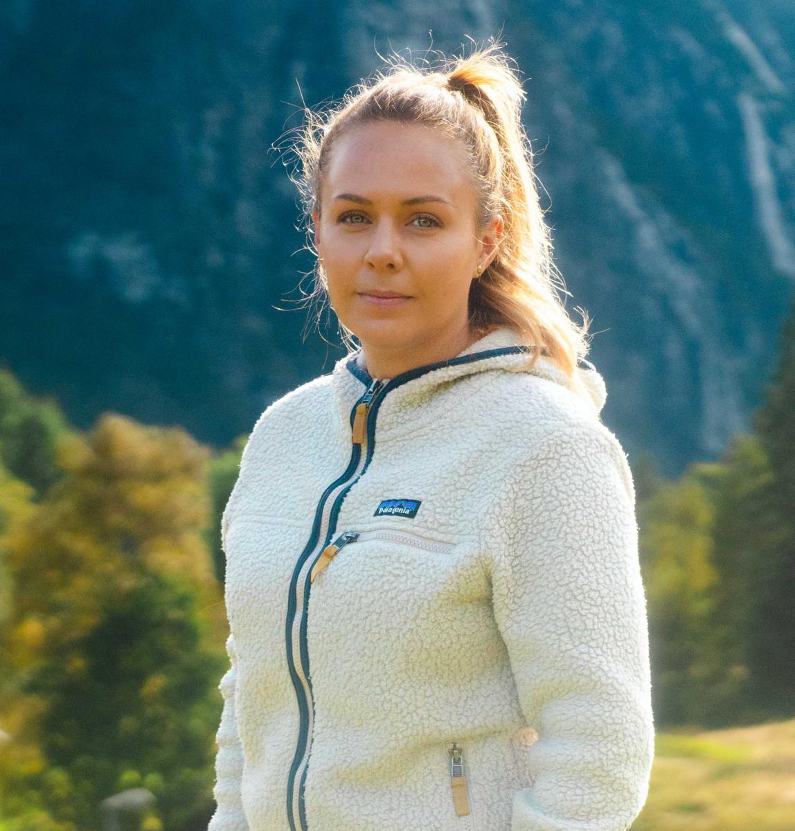 Sandra Birkeland, project manager of the stave church project in Setesdal, Southern Norway