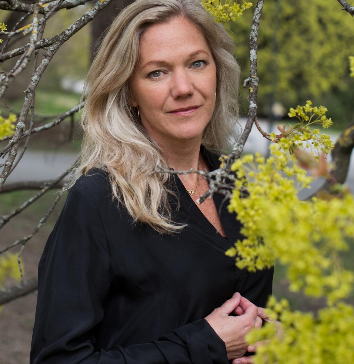 Portrait of author Maja Lunde
