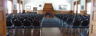 Men's Waiting Room at the Riverfront Community Center