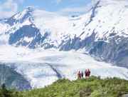 Portage Glacier view from Portage Pass Hiking Trail