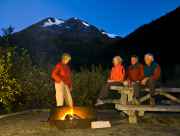 Camping in the Chugach mountains