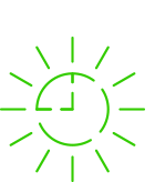 Circle graph showing a status of 75% filled.