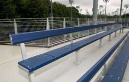Bleacher Stadium Seats with Backrests | Southern Bleacher