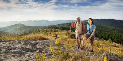 Couple Hiking
