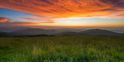 Max Patch Sunset