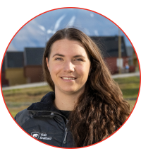 Sara Borchgrevink Madsen - Bærekraftskoordinator Visit Svalbard