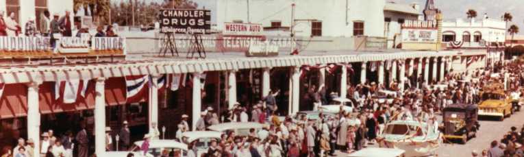 Historic Downtown Chandler Vintage Photo