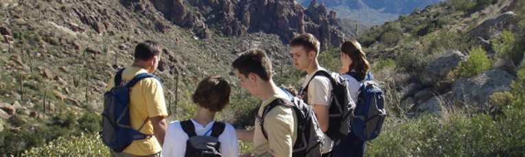 Hiking near Chandler, AZ