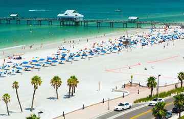 Tampa Beaches Visit Bay Clearwater Beach