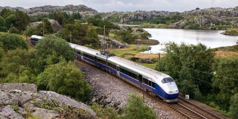 getting around by train railway lines in norway
